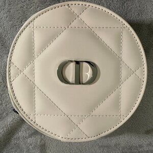 NIB | Dior Beauty Round Vanity Case w/ Mirror